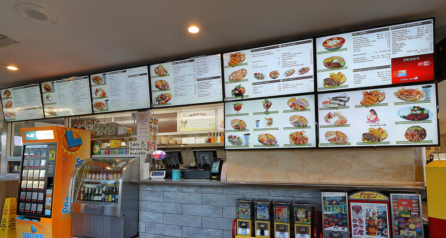 Digital Menu board