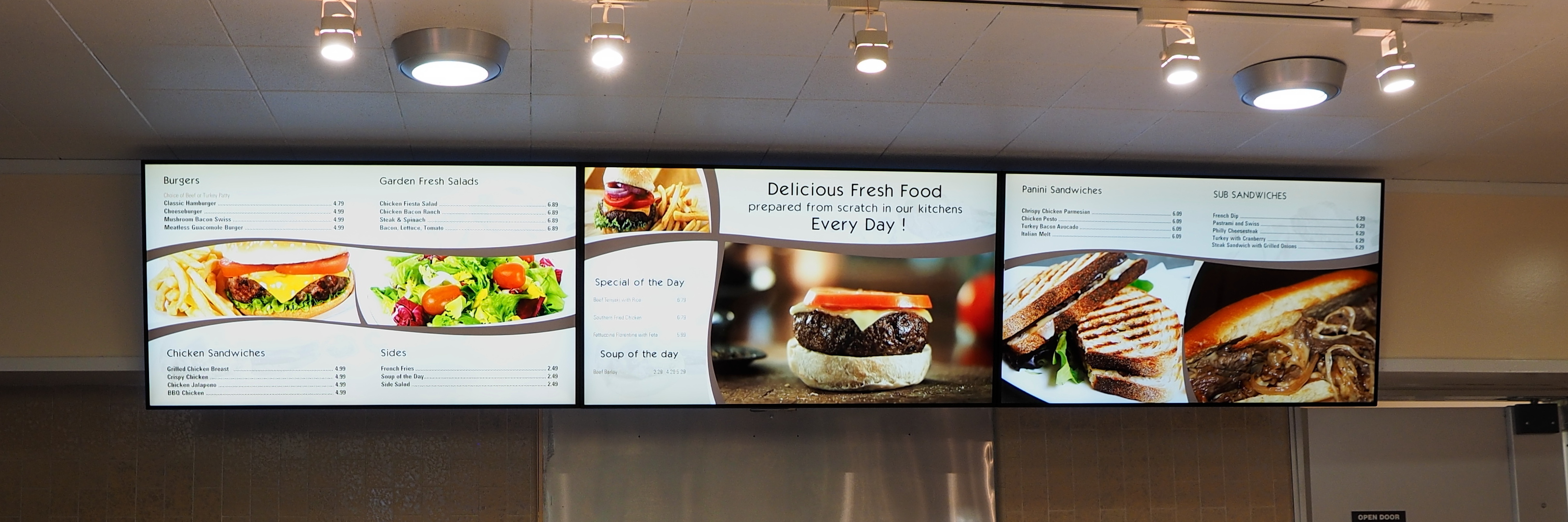 Digital Menu Board